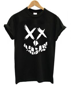 Squad Suicide Skull Smiley Face T shirt