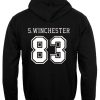 Supernatural Shirt Winchester 83 Hoodie back