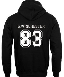 Supernatural Shirt Winchester 83 Hoodie back