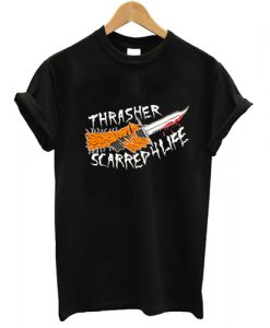 Thrasher Scarred 4 Life T shirt