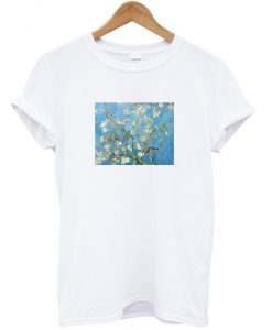 Van Gogh Almond Blossoms Tree T shirt