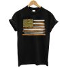 american flag blunt T shirt