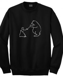 bear fight Sweatshirt