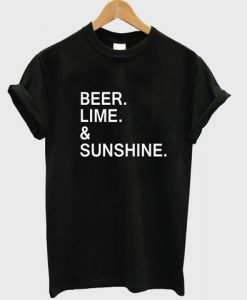 beer lime & sunshine shirt B