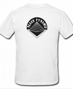 black pyramid t shirt back