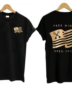 free mind open spirit tshirt