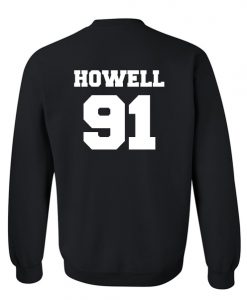 howell 91 sweatshirt back