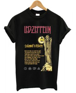 led zeppelin stairway to heaven lyrics T shirt