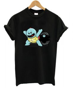 meeseeks pokemon T shirt Black