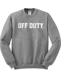 off duty sweatshirt