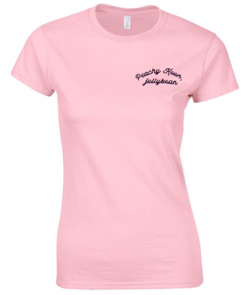 peachy keen jellybean tshirt