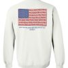 red white and better than you sweatshirt