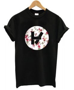 twenty one pilots Floral logo T shirt