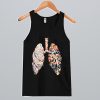 A lung made of flowers Tank Top