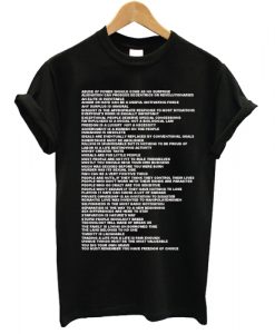 ABUSE OF POWER COMES AS NO SURPRISE jenny holzer inflammatory essays tshirt