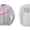 Barbie Logo Sweatshirt Twoside