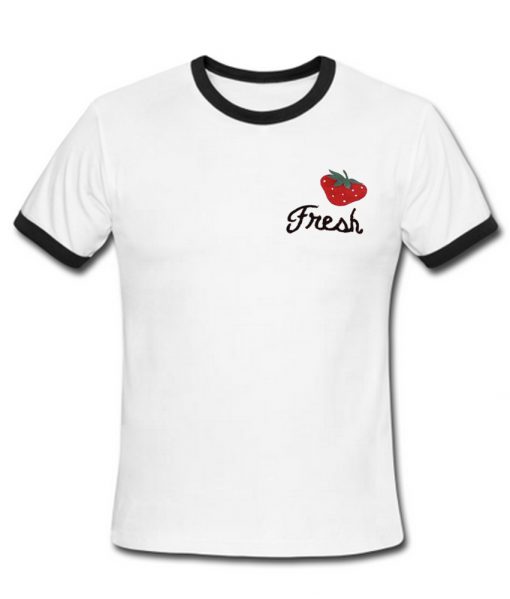 Fresh strawberry ring tshirt