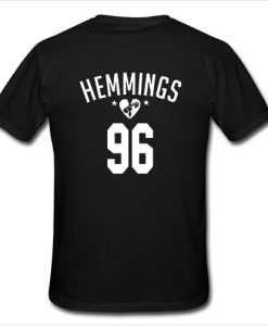 Luke Hemmings 96 T shirt Back