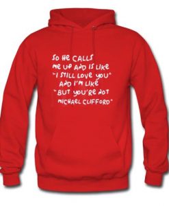 Michael Clifford 5sos hoodie