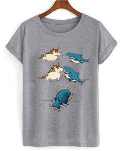 Narwhal creation T shirt