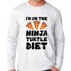 Ninja turtle diet longseeve