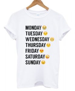 days of the week emoji