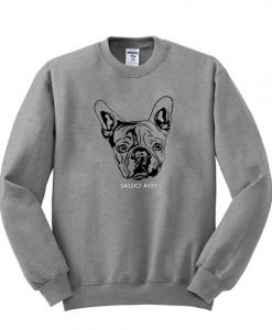 dog sassy classy sweatshirt