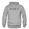 drake october hoodie