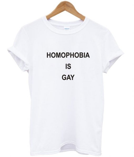 homophobia is gay