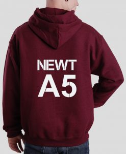 newt a5 hoodie back