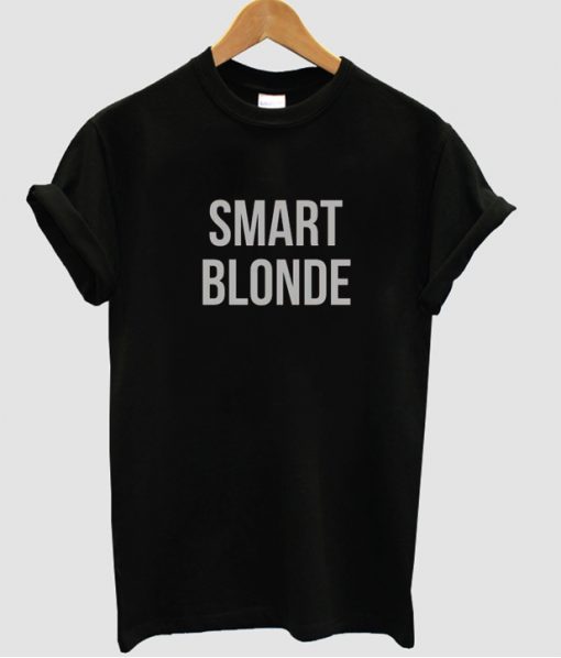 smart blonde shirt