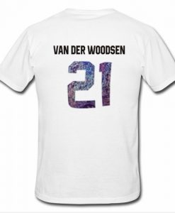 Van Der Woodsen t shirt back