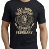 Best Man Are Born In February New Fashion Design Men's T-Shirt