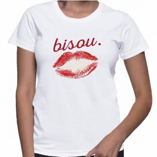 Bisou Kiss Fashion Design New Women's T-Shirt