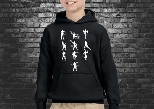 Funny Emote Dances Youth Hoodie