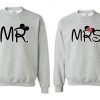 Mr And Mrs Mickey Cute Fashion Design New Men's Women's Sweatshirt