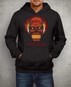 PSY Trance Music Skull Power Fire Limited Edition Design Be Fashion New Men's Hoodie