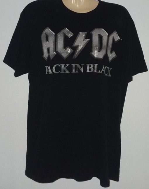 AC DC Back in Black T Shirt