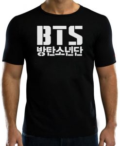 BTS Japan Text K-Pop T-Shirt