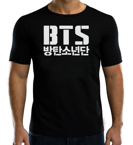 BTS Japan Text K-Pop T-Shirt