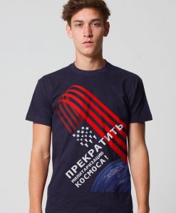 Cold War Soviet Propaganda Political T-shirt