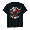 Cowboy Griefer Reaper Masked Skull USA Wings Unisex T-shirt