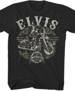 ELVIS PRESLEY - Motorcycle - T SHIRT