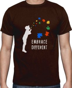 Embrace Different - Autism Awareness T-Shirt