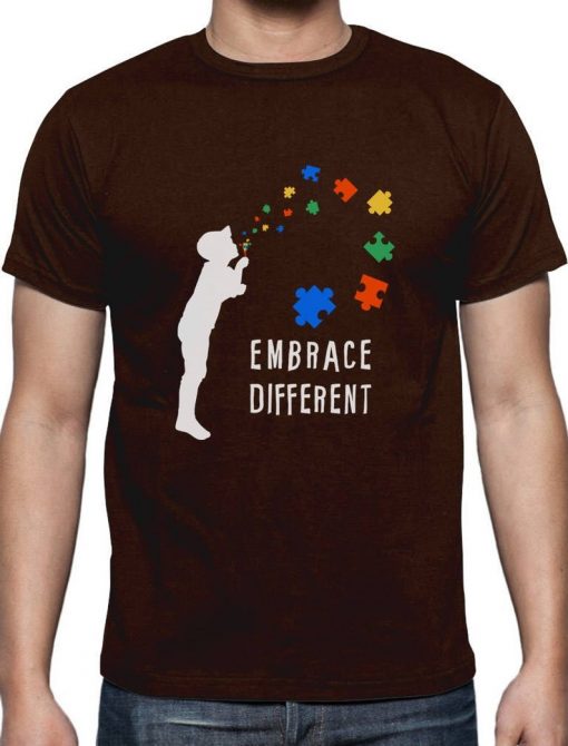 Embrace Different - Autism Awareness T-Shirt