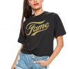 Fame Gold Show Dance Musical Tour 2019 Black Unisex T-Shirt