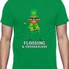 Flossing & Shenanigans Funny Leprechaun St. Patrick T-Shirt