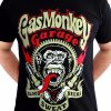 Gas Monkey Garage Spark Plugs Blood Sweat Beers Licensed Black Mens T-shirt