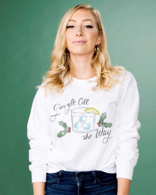 Gin-gle All The Way Crewneck Sweatshirt,