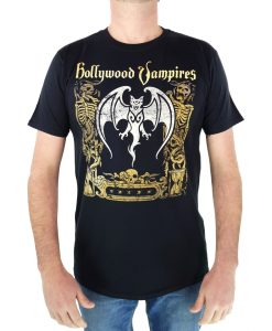 Hollywood Vampires Mens Black T Shirt